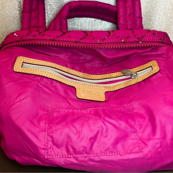 MZ Wallace Small Sutton Deluxe in Pink Sequin, excellent condition - Picture 9 of 11